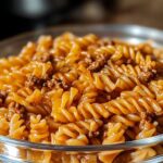 Cheesy Beef Pasta Skillet