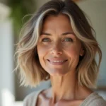 Chin Length Hairstyles for Women Over 50 That Say More by Doing Less